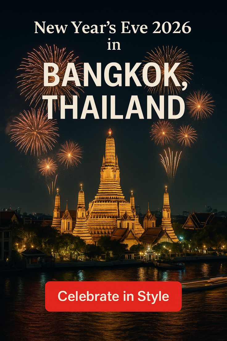Bangkok Riverside at Night, Festival Lights