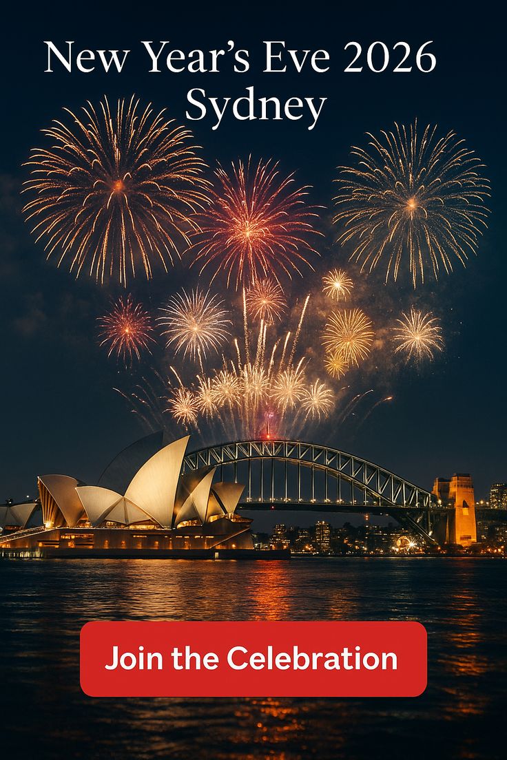 New Years eve 2026 in Sydney, Australia