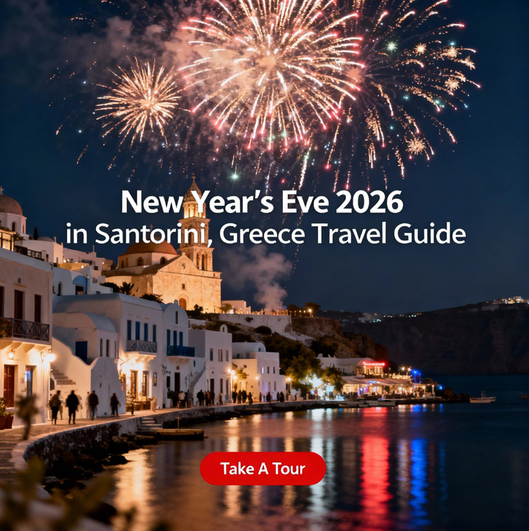 New Year’s Eve 2026 in Santorini, Greece: White Horizons and Golden Midnights - NYE 2026 Guide New Years Eve 2026 in Santorini Greece