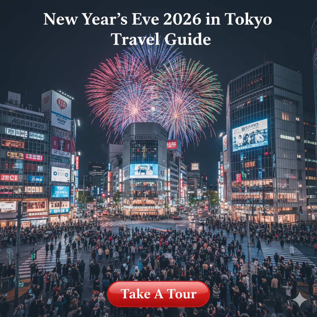 New Years Eve 2026 in Tokyo, Shibuya Crossing