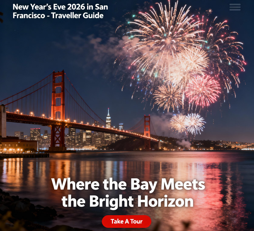 New Year’s Eve 2026 in San Francisco, USA: Where the Bay Meets the Bright Horizon - NYE 2026 Guide New Years eve 2026 in San Francisco