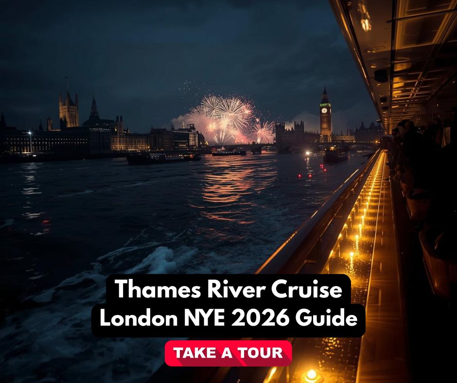 Fireworks on Thames River Cruises NYE 2026
