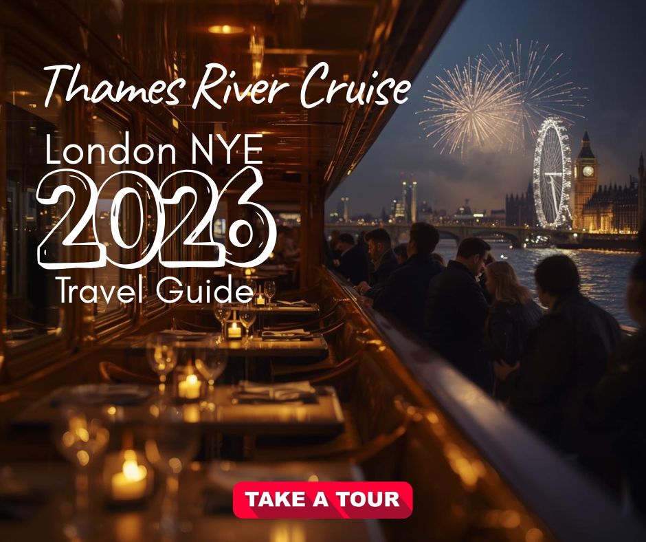 New Year’s Eve 2026 on the Thames River Cruise, London