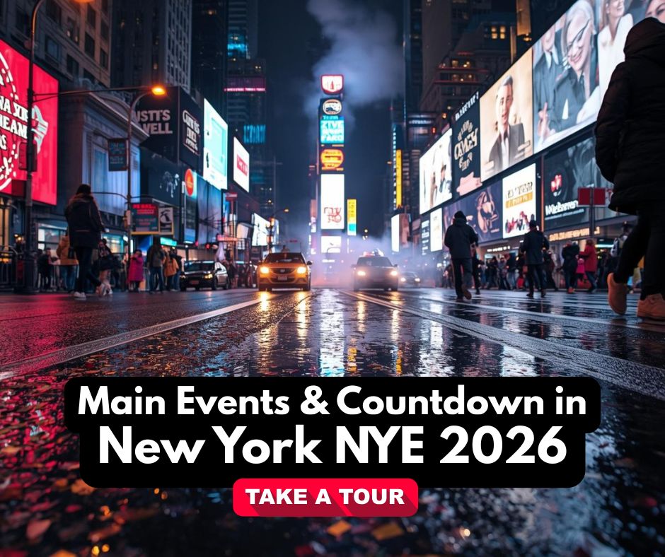 New Years eve 2026 in New York countdown